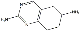 5,6,7,8-TETRAHYDROQUINAZOLINE-2,6-DIAMINE Struktur