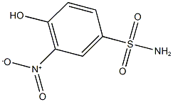 4-HYDROXY-3-NITROBENZENESULFONAMIDE Struktur