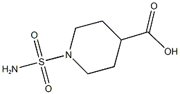 1-(AMINOSULFONYL)PIPERIDINE-4-CARBOXYLIC ACID Struktur