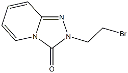 2-(2-BROMOETHYL)[1,2,4]TRIAZOLO[4,3-A]PYRIDIN-3(2H)-ONE Struktur