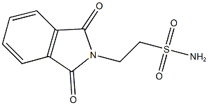 2-(1,3-DIOXO-1,3-DIHYDRO-2H-ISOINDOL-2-YL)ETHANESULFONAMIDE Struktur