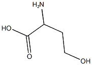 2-amino-4-hydroxybutanoic acid Struktur