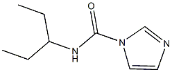 N-(1-ethylpropyl)-1H-imidazole-1-carboxamide Struktur