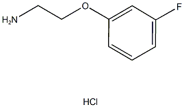 2-(3-fluorophenoxy)ethanamine hydrochloride Struktur