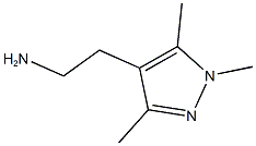 2-(1,3,5-trimethyl-1H-pyrazol-4-yl)ethanamine Struktur