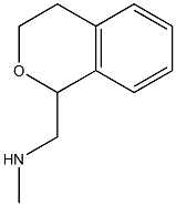 (3,4-dihydro-1H-2-benzopyran-1-ylmethyl)(methyl)amine Struktur