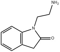 1-(2-aminoethyl)-2,3-dihydro-1H-indol-2-one Struktur