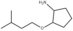 2-(3-methylbutoxy)cyclopentan-1-amine Struktur