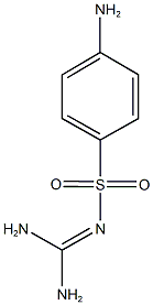 2-[(4-aminobenzene)sulfonyl]guanidine Struktur