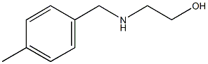 2-{[(4-methylphenyl)methyl]amino}ethan-1-ol Struktur