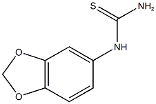 2H-1,3-benzodioxol-5-ylthiourea Struktur