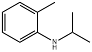 2-methyl-N-(propan-2-yl)aniline Struktur