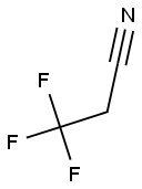 3,3,3-trifluoropropanenitrile Struktur