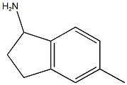 5-methyl-2,3-dihydro-1H-inden-1-amine Struktur