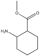 methyl 2-aminocyclohexane-1-carboxylate Struktur