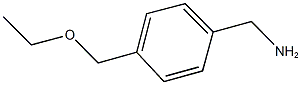 1-[4-(ETHOXYMETHYL)PHENYL]METHANAMINE Struktur