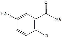 5-AMINO-2-CHLOROBENZAMIDE Struktur