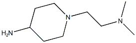 1-[2-(dimethylamino)ethyl]piperidin-4-amine Struktur