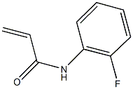 N-(2-fluorophenyl)acrylamide Structure