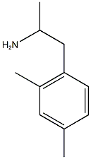 1-(2,4-dimethylphenyl)propan-2-amine Struktur