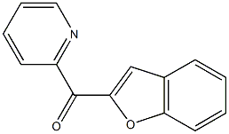 2-(1-benzofuran-2-ylcarbonyl)pyridine Struktur