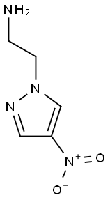 2-(4-nitro-1H-pyrazol-1-yl)ethan-1-amine Struktur