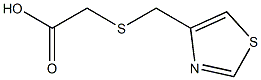 2-[(1,3-thiazol-4-ylmethyl)sulfanyl]acetic acid Struktur