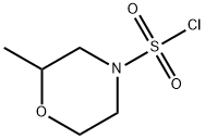 2-methylmorpholine-4-sulfonyl chloride Struktur