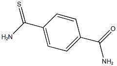 4-(aminocarbonothioyl)benzamide Struktur