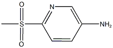 6-(methylsulfonyl)pyridin-3-amine Struktur