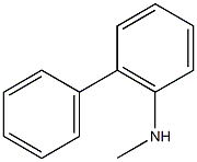 N-methyl-2-phenylaniline Struktur