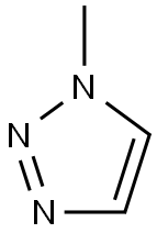 1-Methyl-1H-1,2,3-triazole Struktur