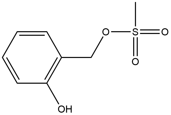 o-Salicyl methanesulfonate Struktur