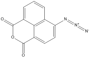 4-Azido-1,8-naphthalic anhydride Struktur