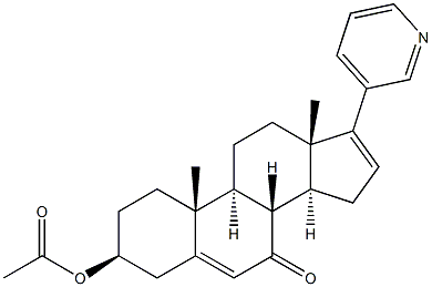 7-Keto Abiraterone Acetate Struktur