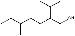 2-ISOPROPYL-5-METHYL-1-HEPTANOL Struktur