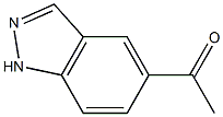 5-Acetyl-1H-indazole Struktur