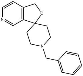 Spiro[furo[3,4-c]pyridine-3(1H),4'-piperidine], 1'-(phenylmethyl)- Struktur