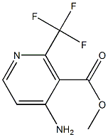 methyl 4-amino-2-(trifluoromethyl)nicotinate Struktur