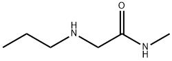 N-methyl-2-(propylamino)acetamide Struktur