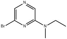 2-Bromo-6-(methylethylamino)pyrazine Struktur