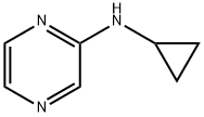 N-cyclopropylpyrazin-2-amine Struktur