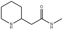 N-methyl-2-(piperidin-2-yl)acetamide Struktur