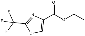 ethyl 2-(trifluoromethyl)oxazole-4-carboxylate Struktur