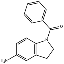 1-benzoyl-2,3-dihydro-1H-indol-5-amine Struktur