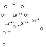 Lanthanum strontium copper oxide Struktur