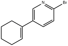 2-Bromo-5-(1-cyclohexenyl)pyridine Struktur