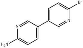 2-Bromo-5-(2-amino-5-pyridyl)pyridine Struktur