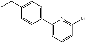 2-Bromo-6-(4-ethylphenyl)pyridine Struktur