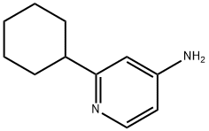 2-CYCLOHEXYLPYRIDIN-4-AMINE Struktur